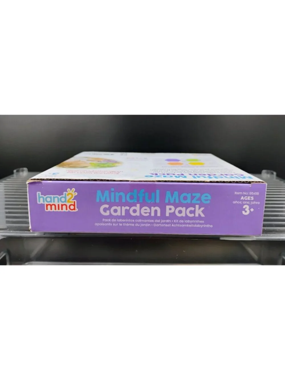 Mindful Maze Garden Pack For Kids 3+ Double-Sided Activity Set